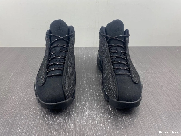 MaikeSneakers Jordan Air 414571-011 Black 13 Cat Retro 0712